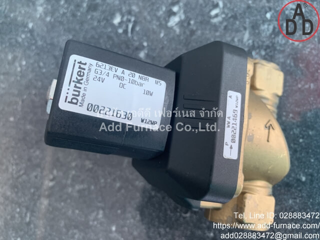 Burkert Gas Solenoid Valve 1to2inch (5);